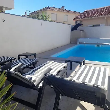 וילה Les Camelias Avec Piscinie קאנט אן רוסיון